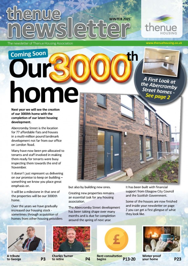 Winter Newsletter including Rent Review Consultation 