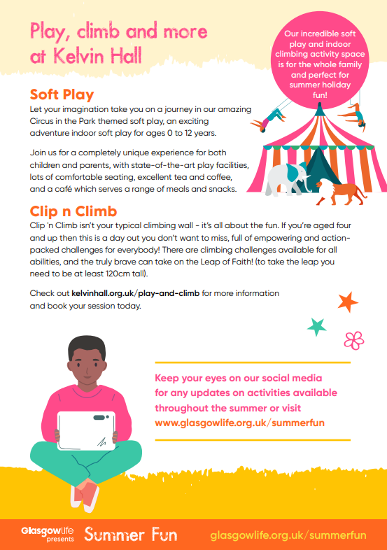 Photos Glasgow Life Summer Activities photos Thenue Housing Association