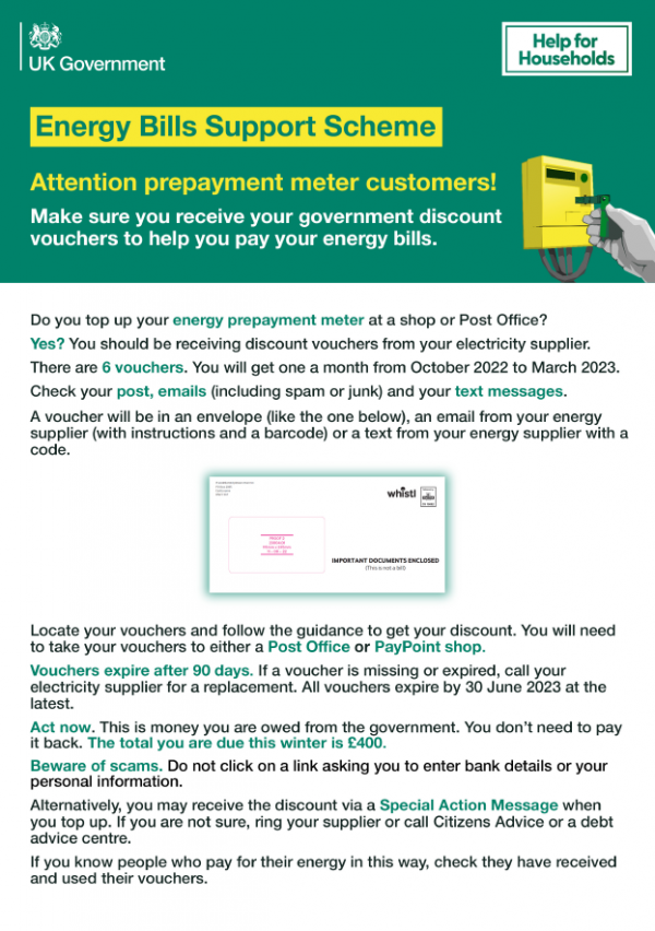 Energy Bills Support Scheme